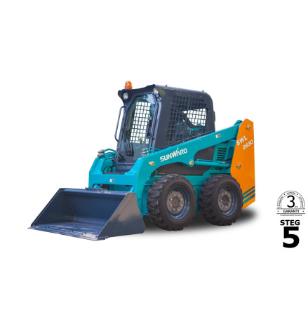 Sunward SWL2830 Skid Steer - 2830kg - Kubota - Steg5
