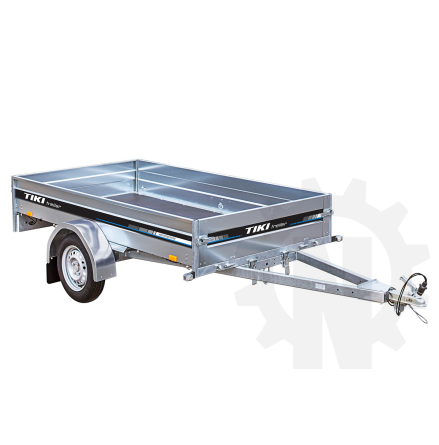 TIKI CS250-R - obromsad slpvagn - Totalvikt 600/750kg