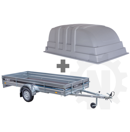 TIKI CP350-R PRIME - Totalvikt 600/750kg - Med kpa