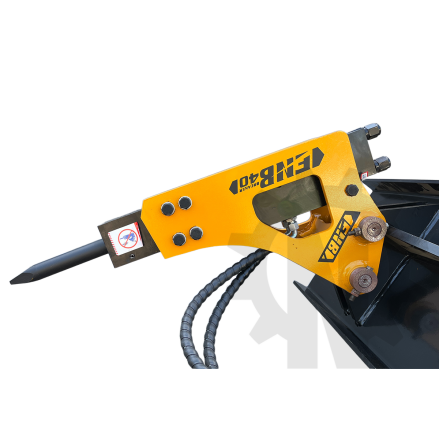 Hydraulisk Hammare till Skid Steer