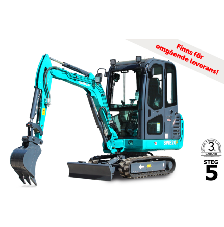 SUNWARD SWE20F - 1940kg - Yanmar - Steg5