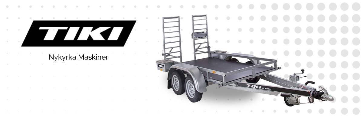 Maskinsläp från TIKI