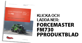 Klicka här för att läsa Forcemaster FM730 produktblad Klicka här för att läsa Forcemaster FM730 produktblad